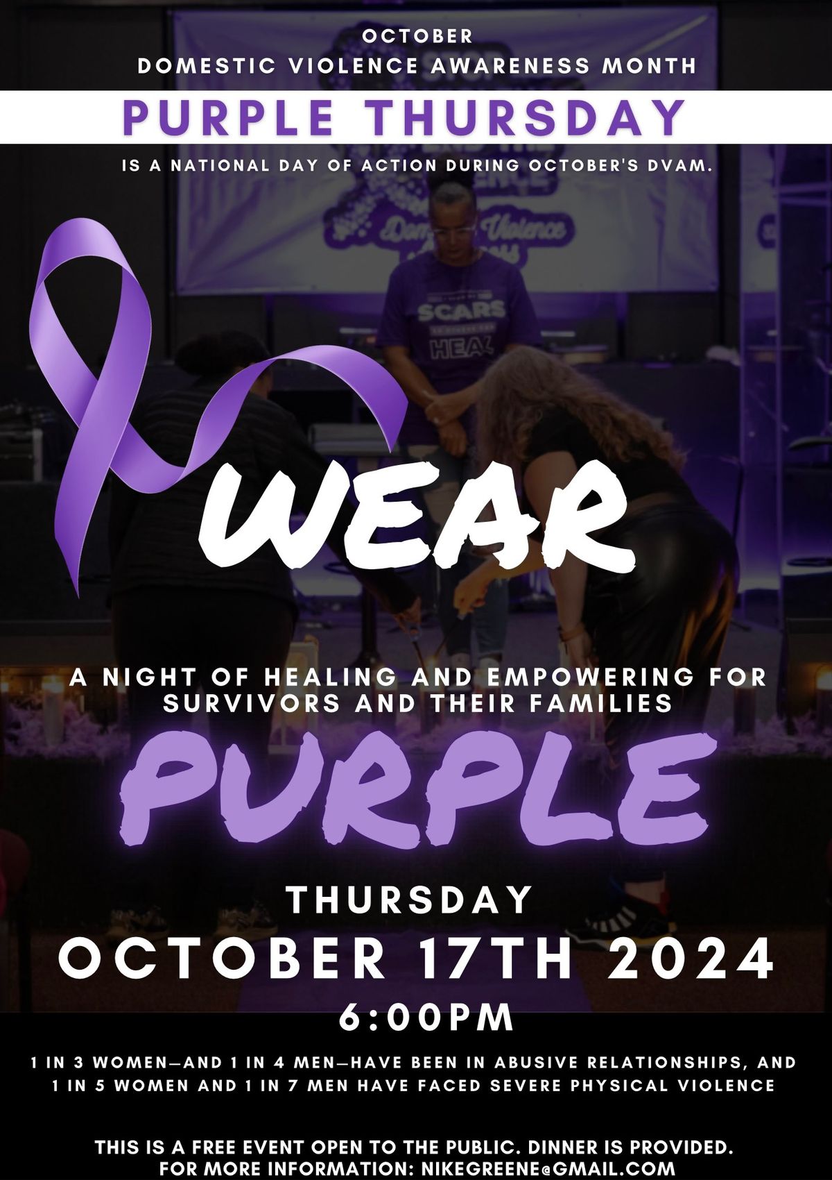 Wear Purple Thursday