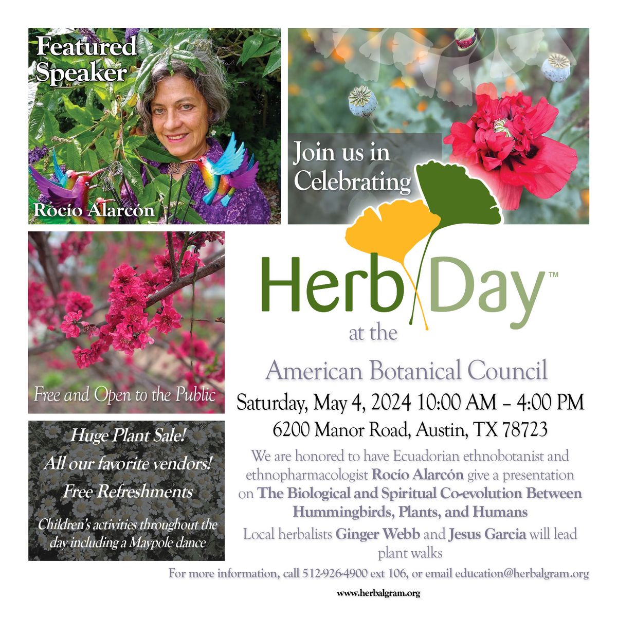 HerbDay at the American Botanical Council 