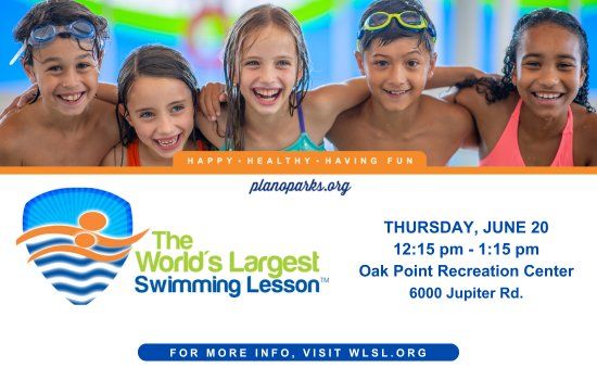 World's Largest Swimming Lesson (FREE!)