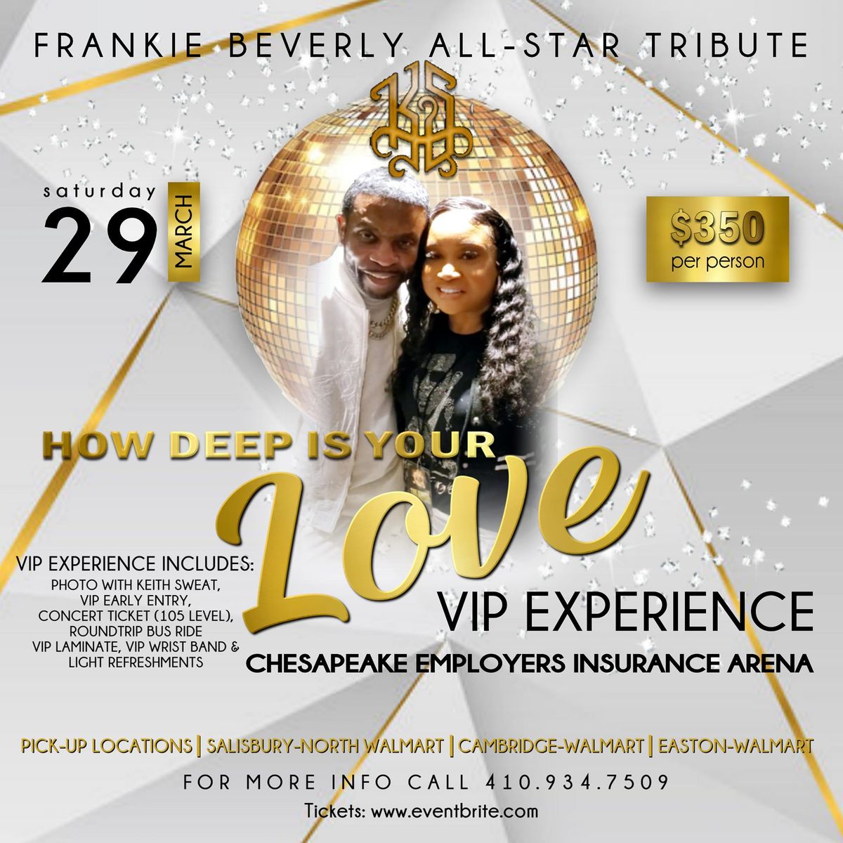 Keith Sweat How Deep Is Your Love VIP Experience 