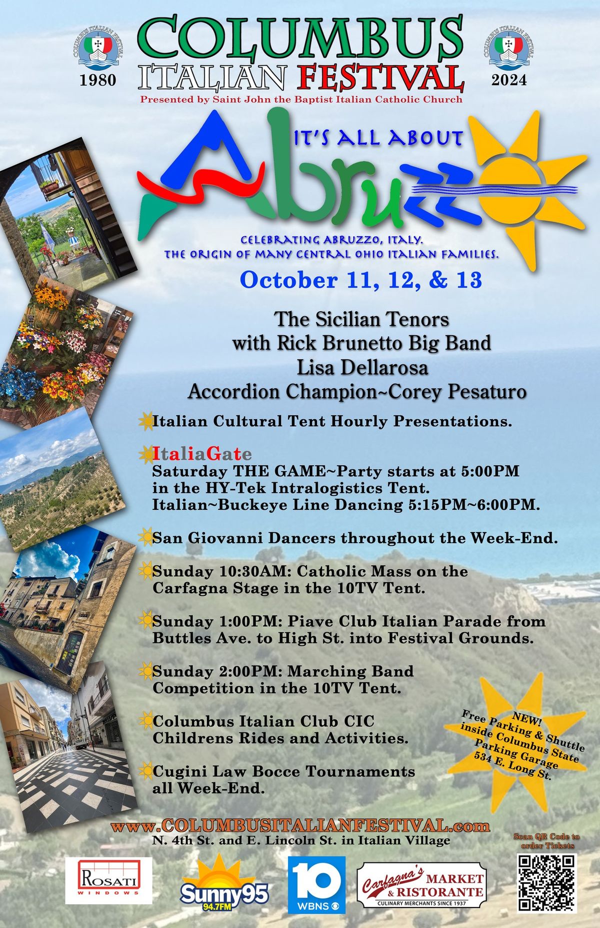 2024 Columbus Italian Festival, Columbus, Ohio, 11 October to 13 October