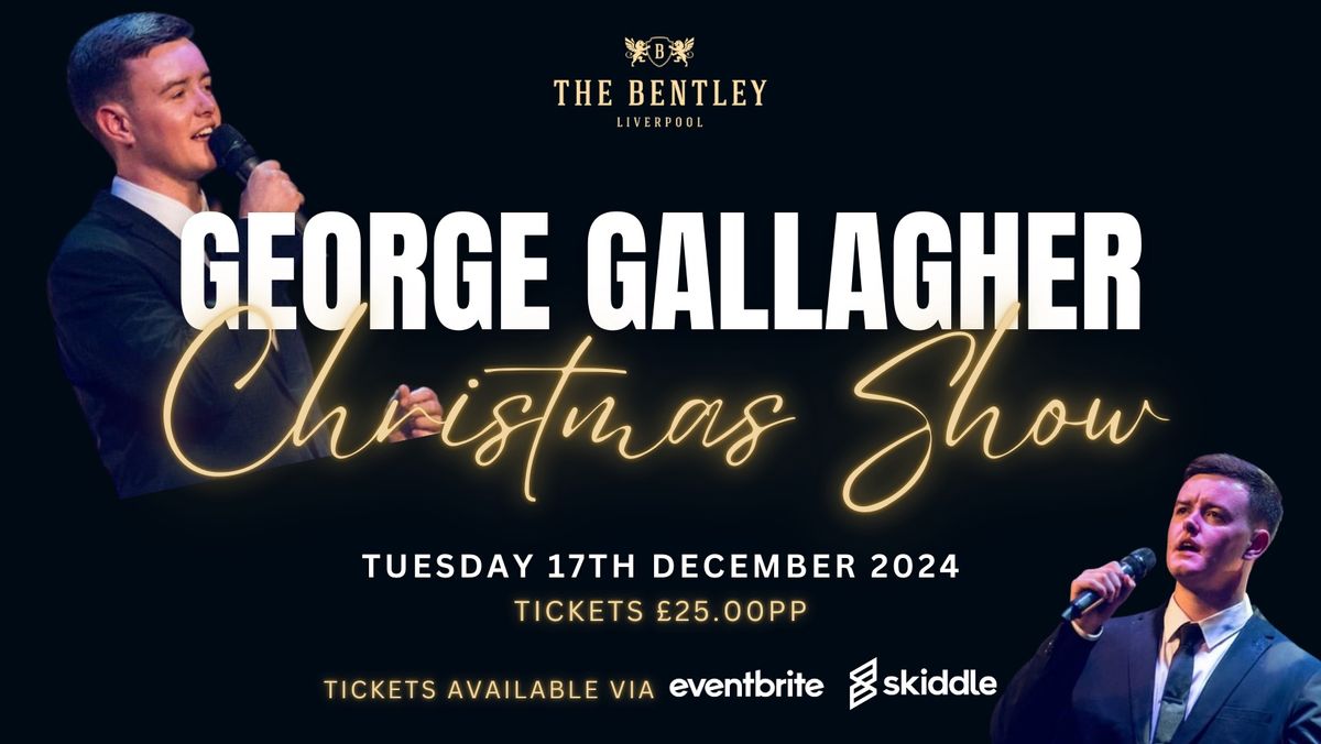 Festive afternoon tea with George Gallagher