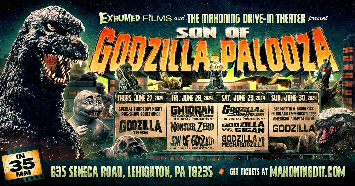 SON OF GODZILLA-PALOOZA! (4 Day Godzilla Marathon)
