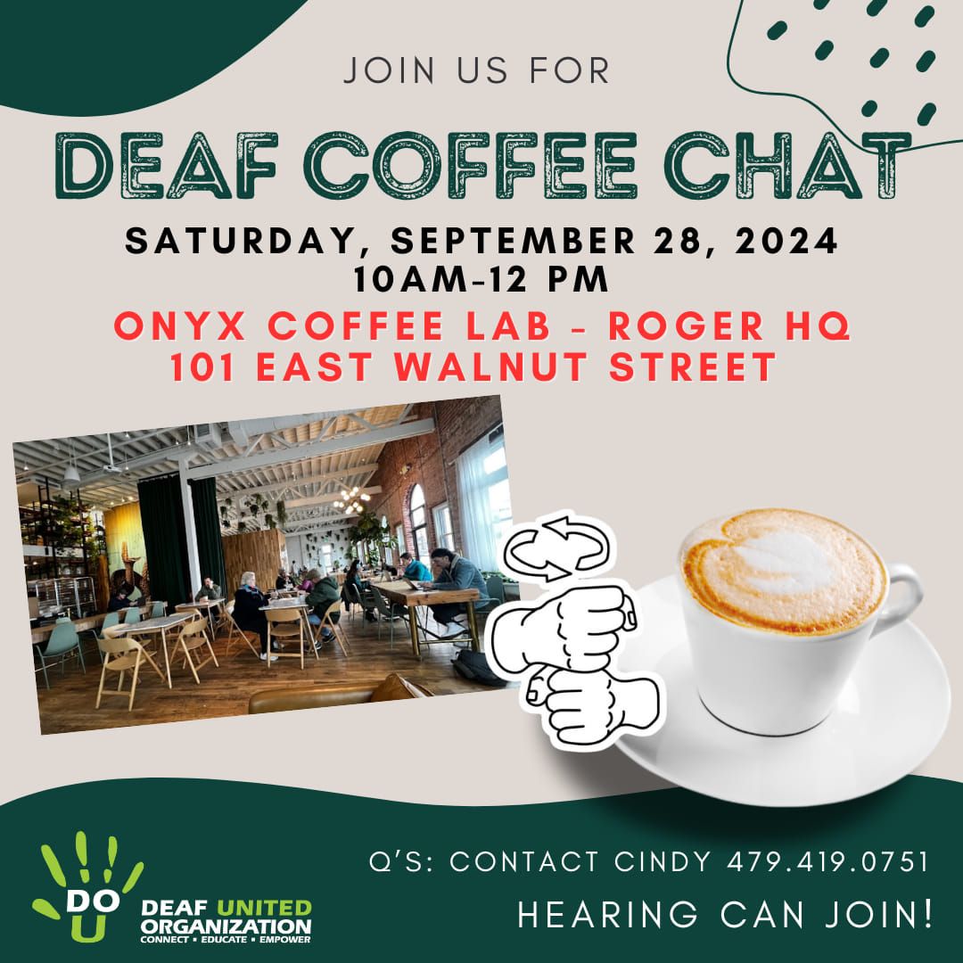 Deaf Coffee Chat