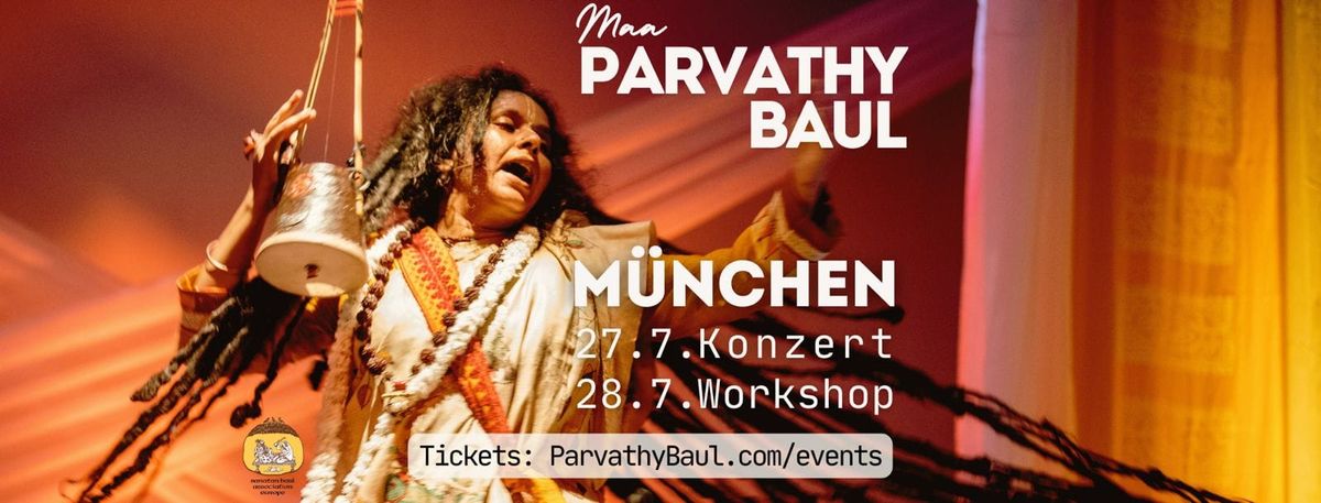 Concert & Workshop with Maa Parvathy Baul 