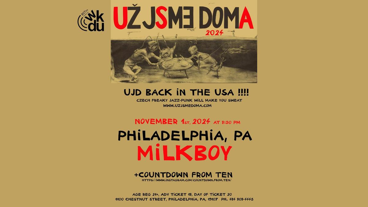 Uz Jsme Doma at MilkBoy 11.1.24