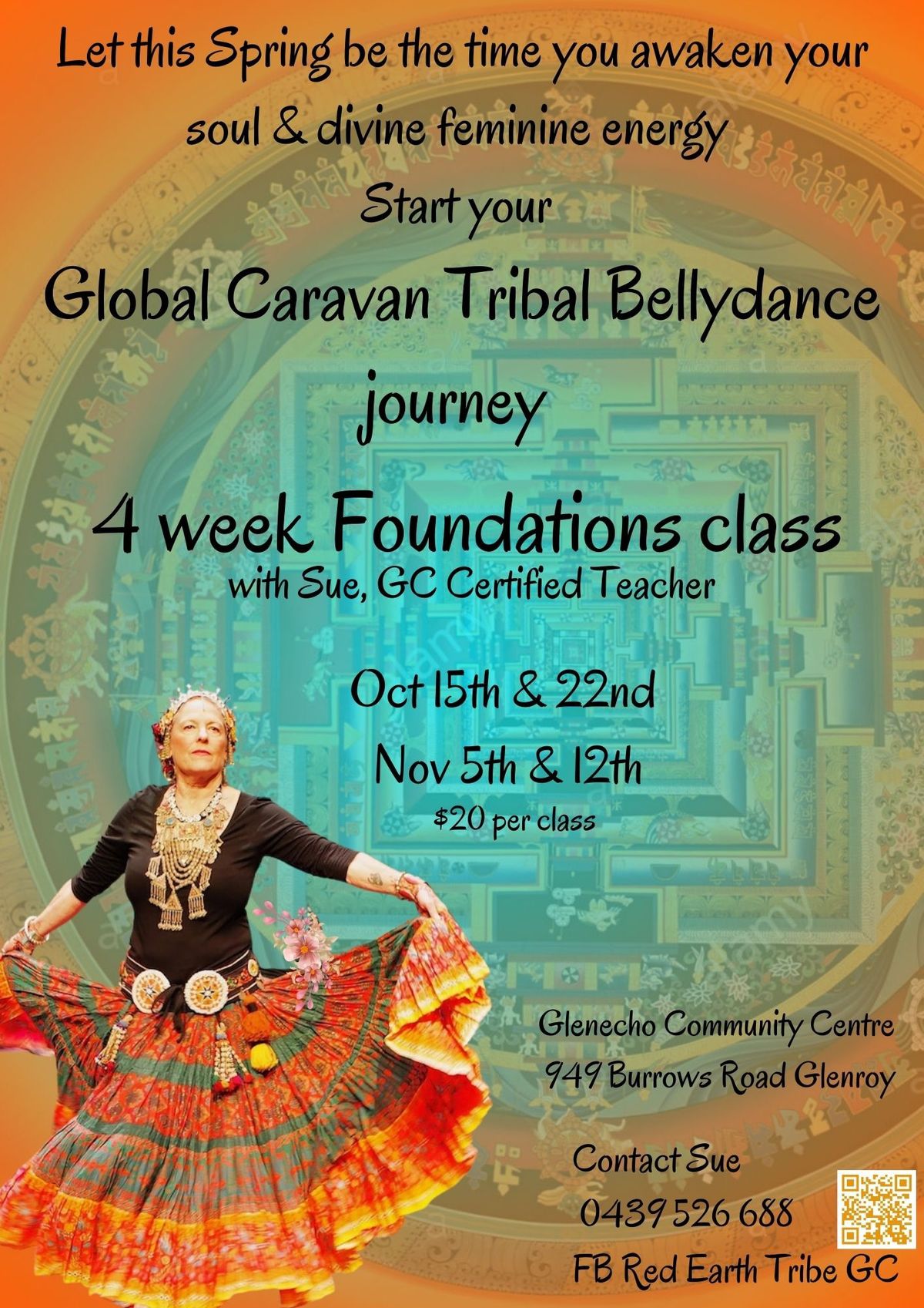 New Global Caravan Tribal Bellydance classes