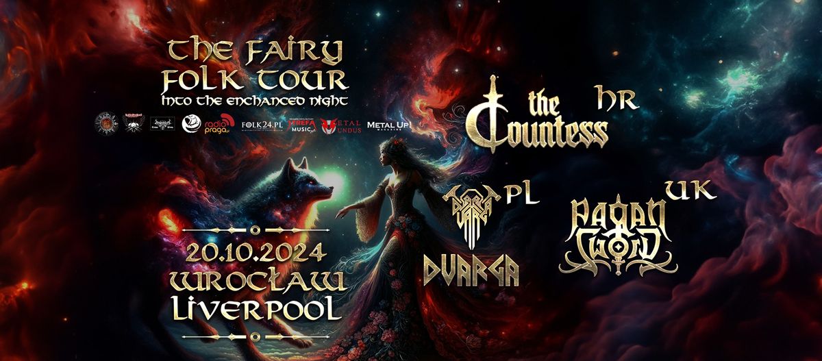 The Fairy Folk Tour - Wroc\u0142aw - 20.10.2024 - Klub Liverpool (Dvarga, Pagan Sword, The Countess)