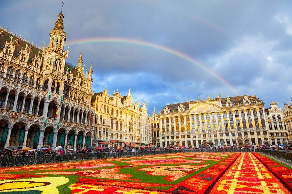 Brussels Flower Carpet 2024 by EuroTrip Adventures
