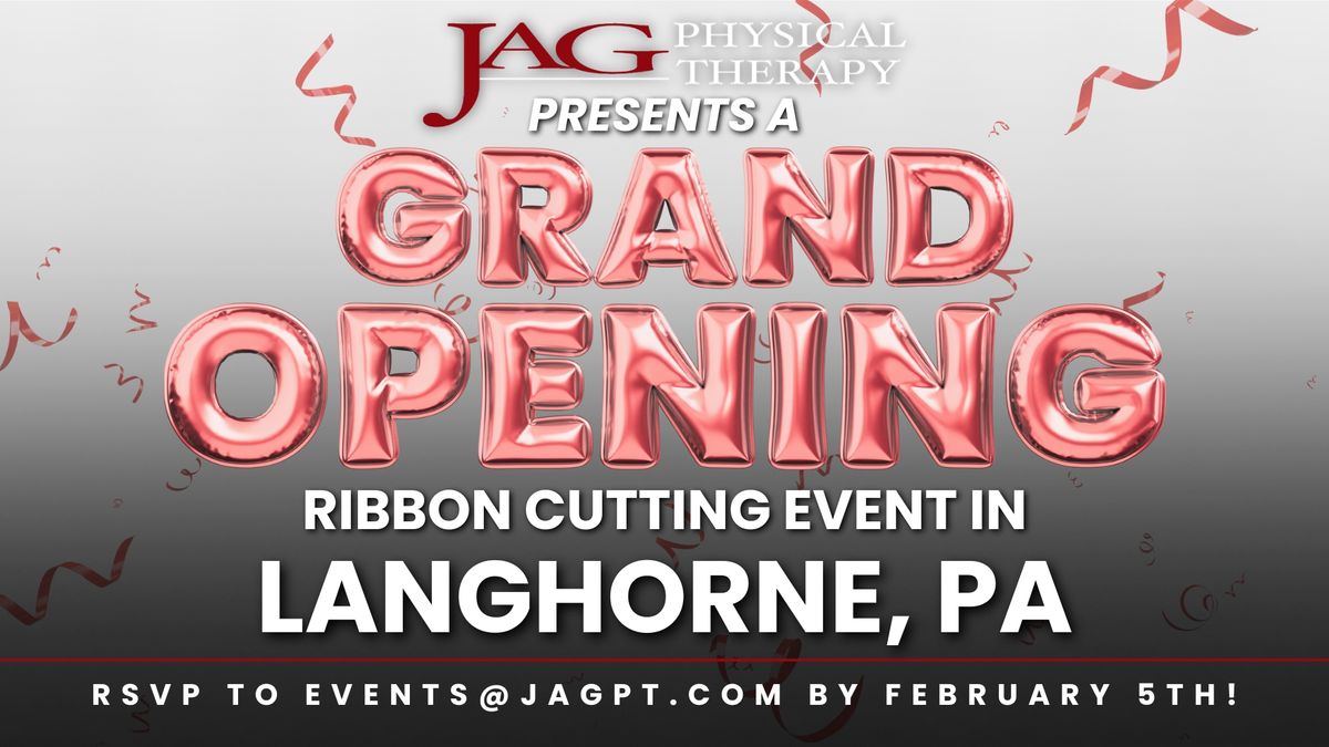 JAG Langhorne Ribbon Cutting