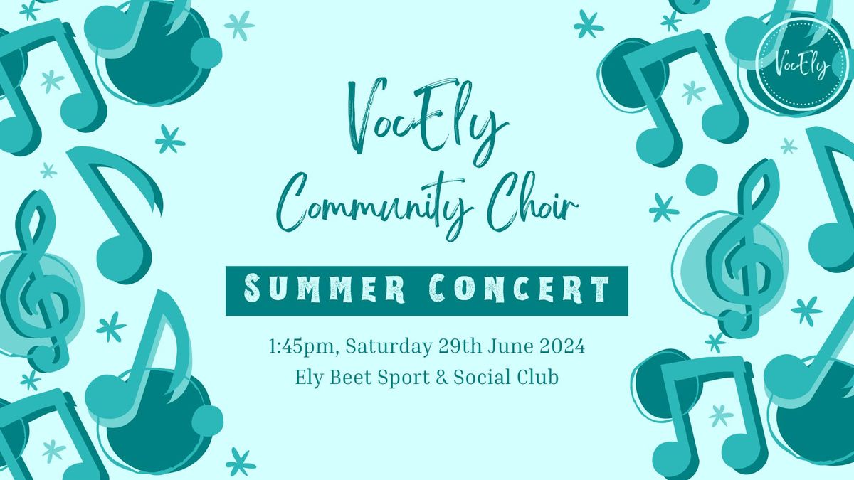 VocEly Summer Concert