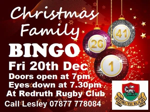 Christmas Family Prize Bingo