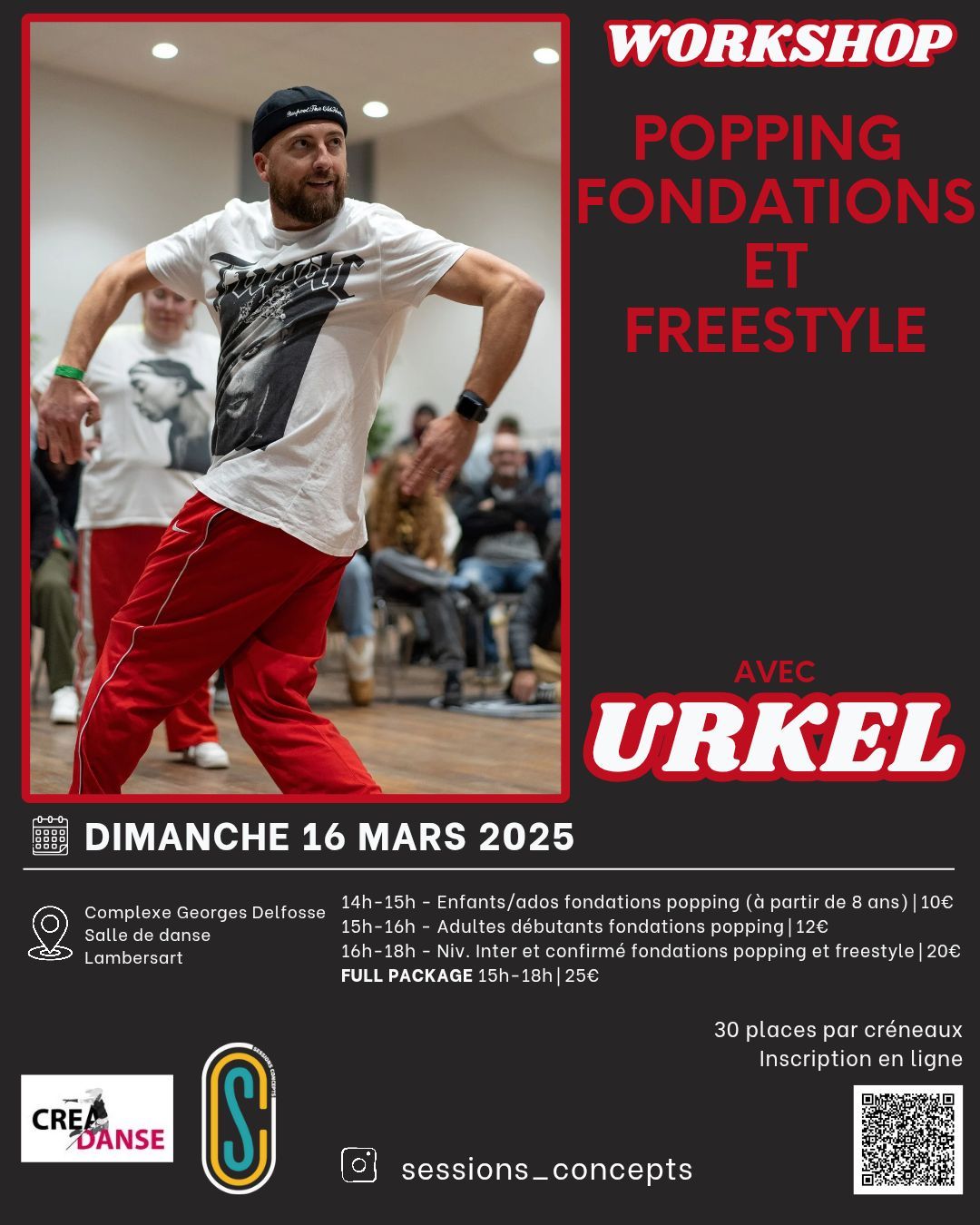 WORKSHOP POPPING FONDATIONS ET FREESTYLE 