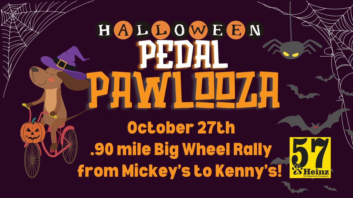 Pedal Pawlooza Halloween Big Wheel Rally with Kenny\u2019s Garage & AHeinz57!