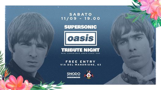 SUPERSONIC \u2022 Oasis Tribute Night