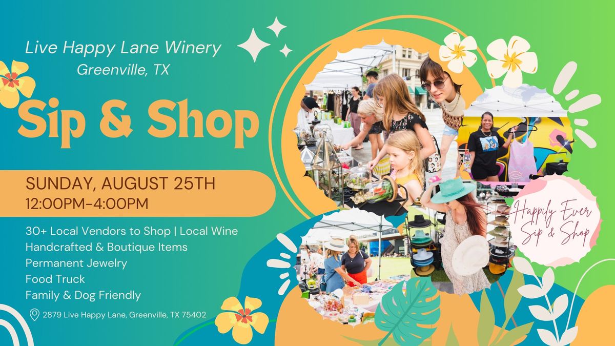 Greenville Summer Sip & Shop