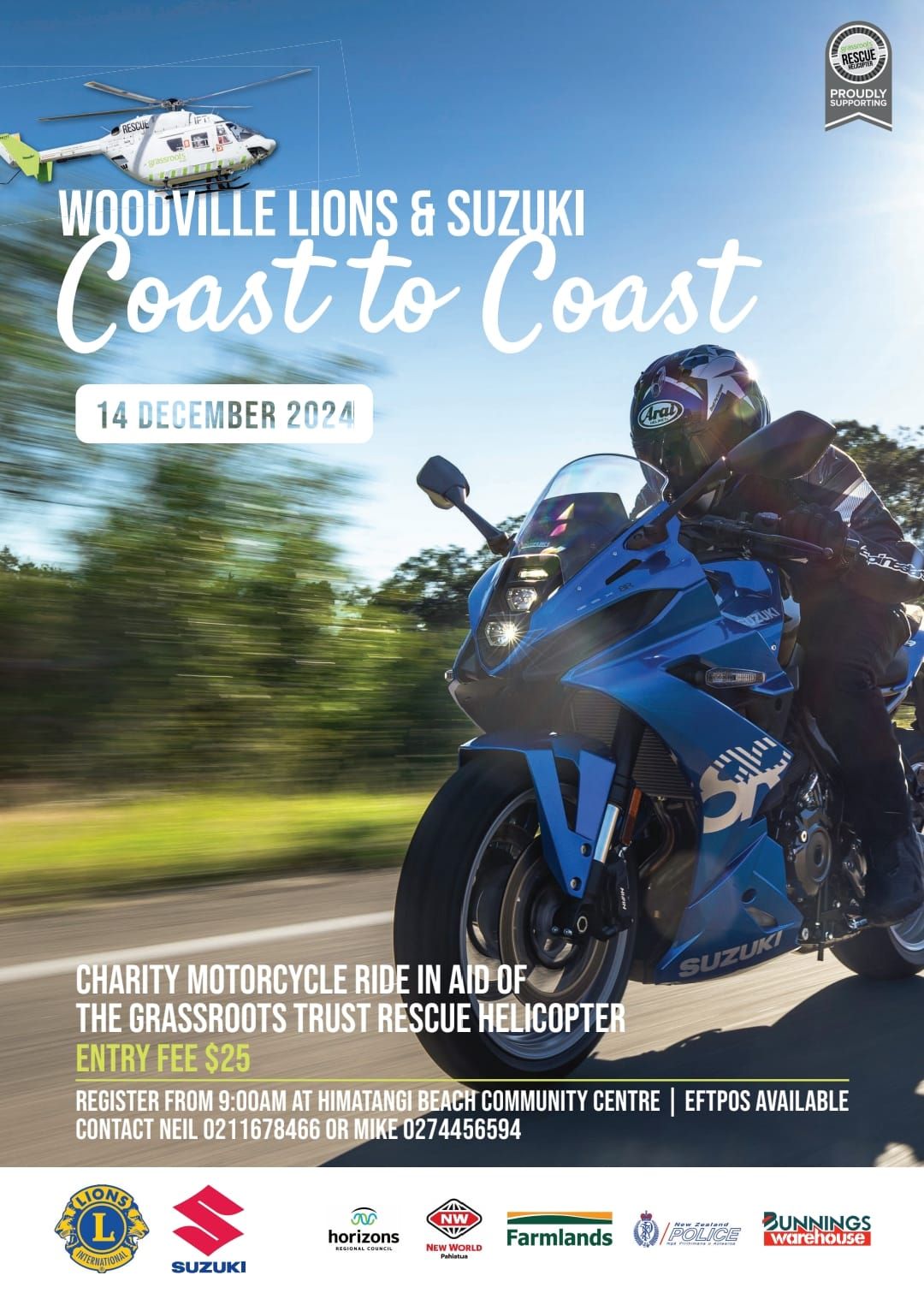 Woodville Lions Suzuki Coast to Coast 2024