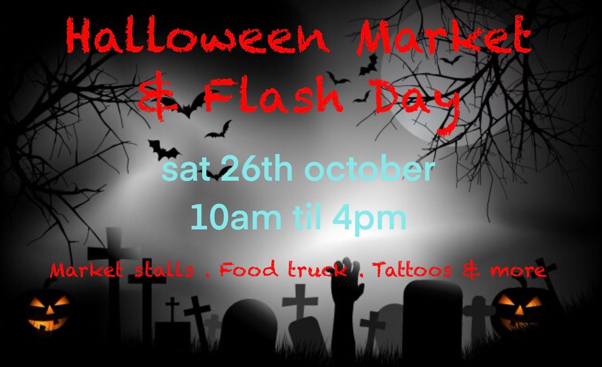 Halloween Market & Flash Day