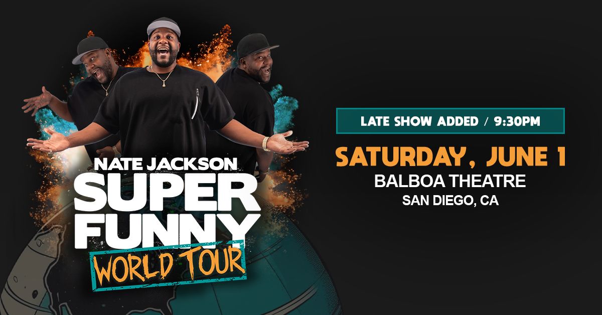 Nate Jackson: The Super Funny World Tour