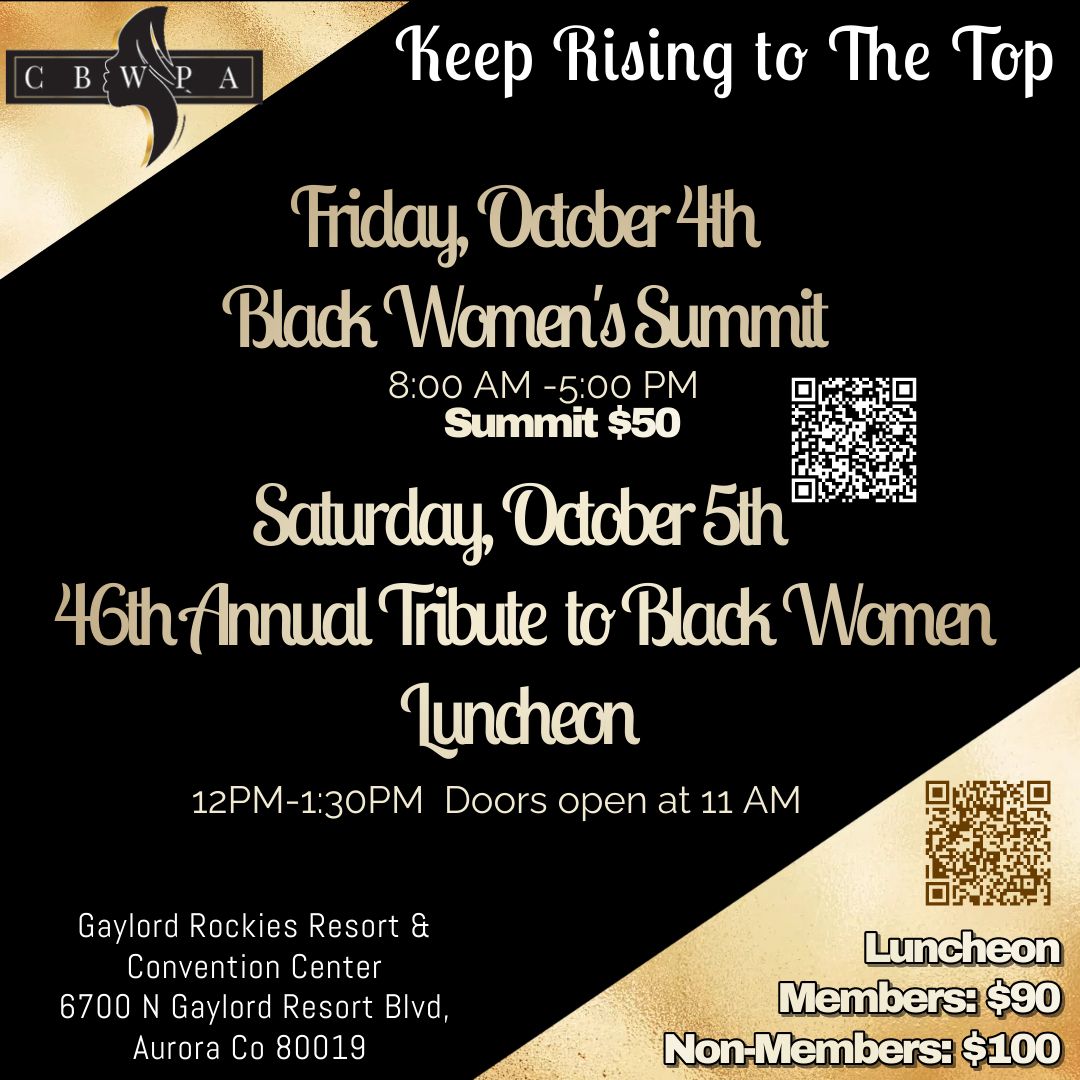 Annual Tribute to Black Women Luncheon & Black Women's Summit