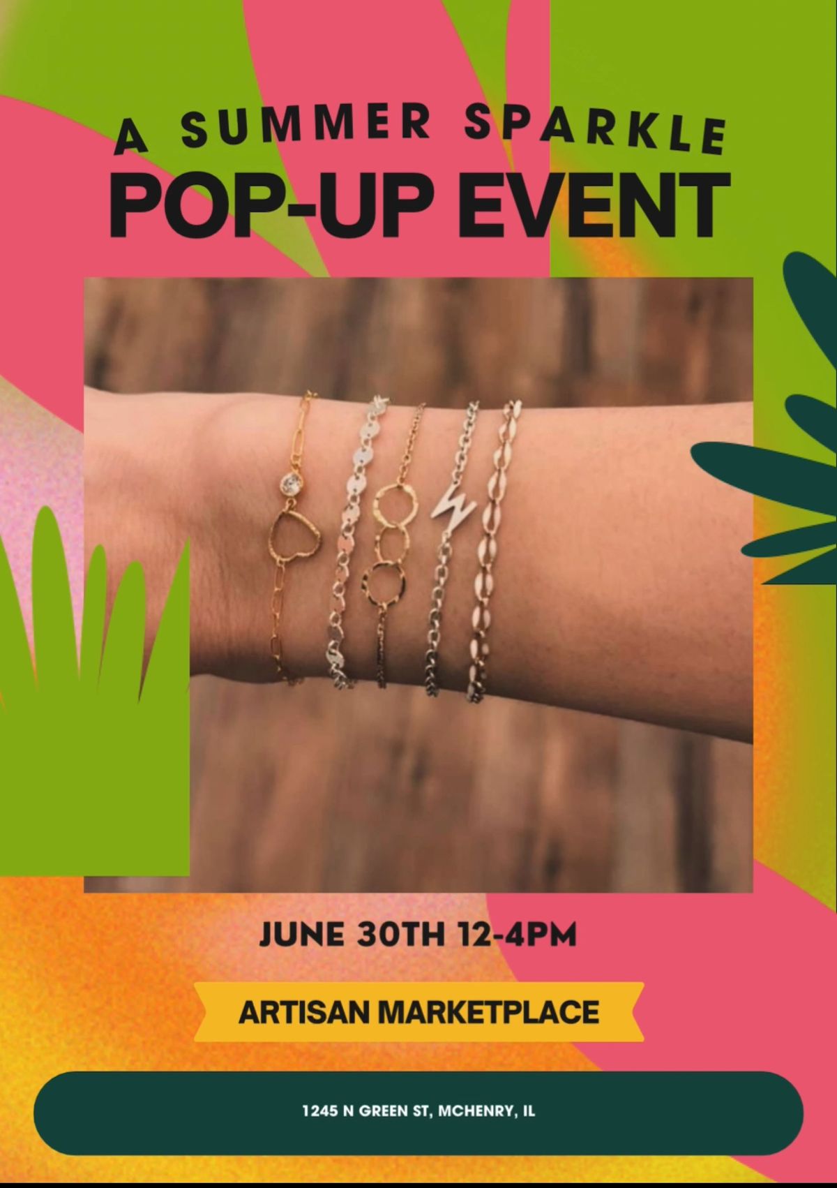 A Summer Sparkle Pop Up Event