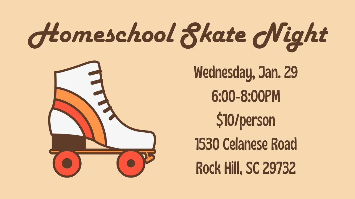 Homeschool Skate Night