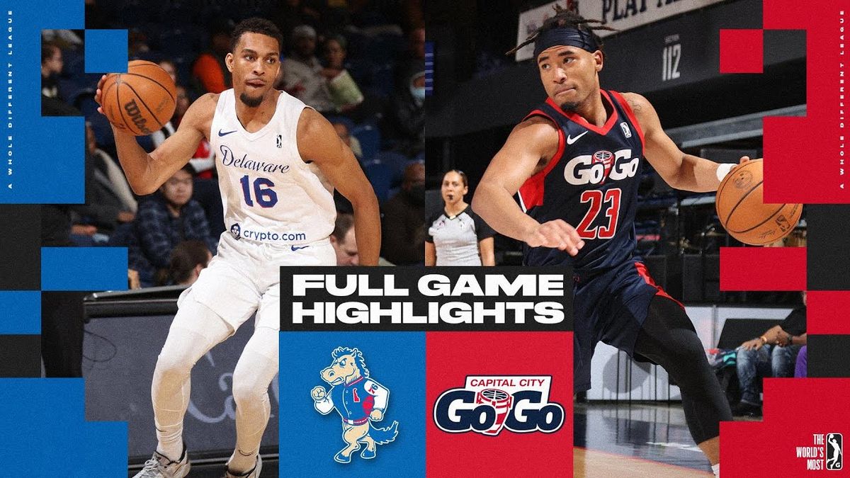 Delaware Blue Coats vs. Capital City Go-Go