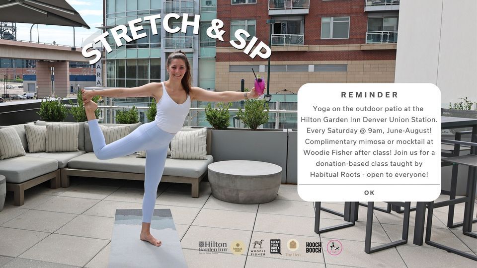 Stretch & Sip Yoga