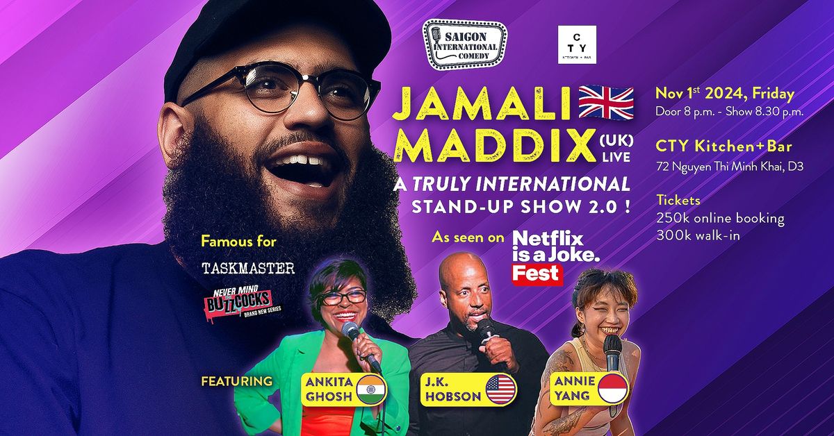 JAMALI MADDIX LIVE - A TRULY INTERNATIONAL STAND-UP SHOW 2.0