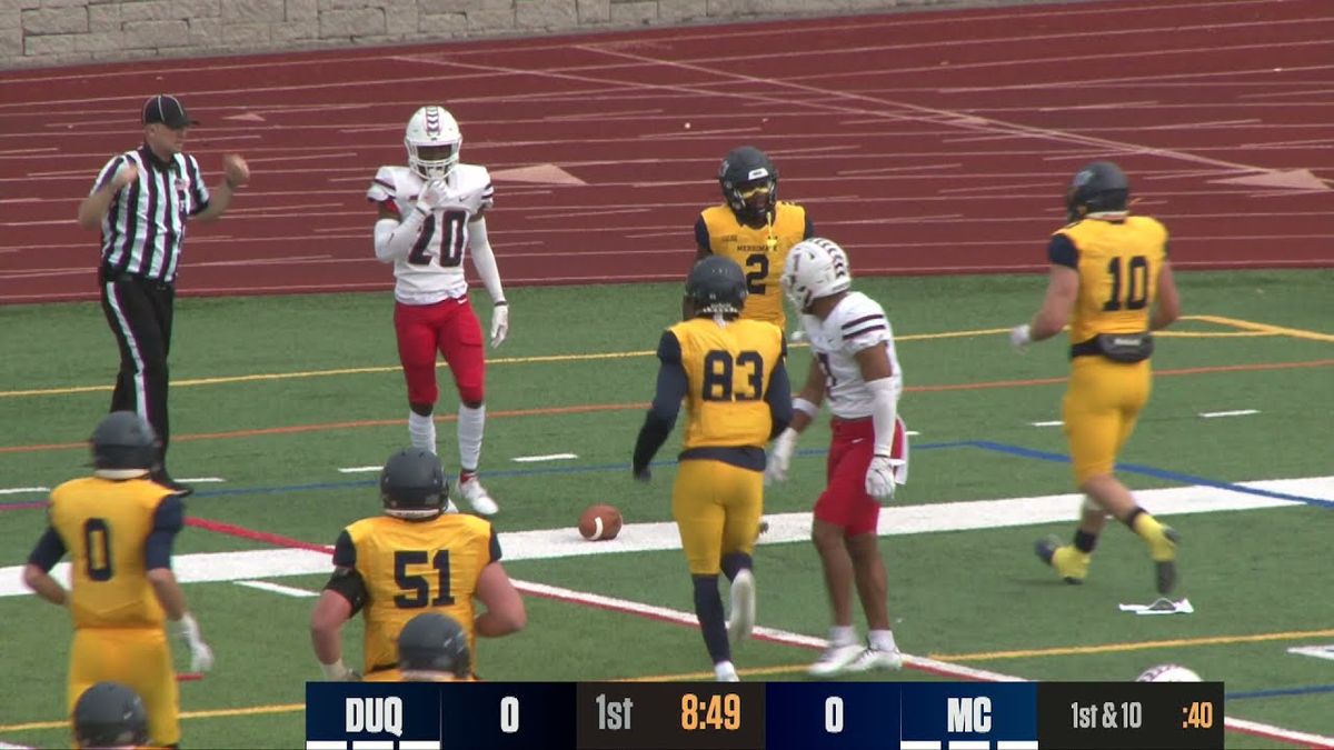 Merrimack Warriors Football vs. Robert Morris Colonials Football