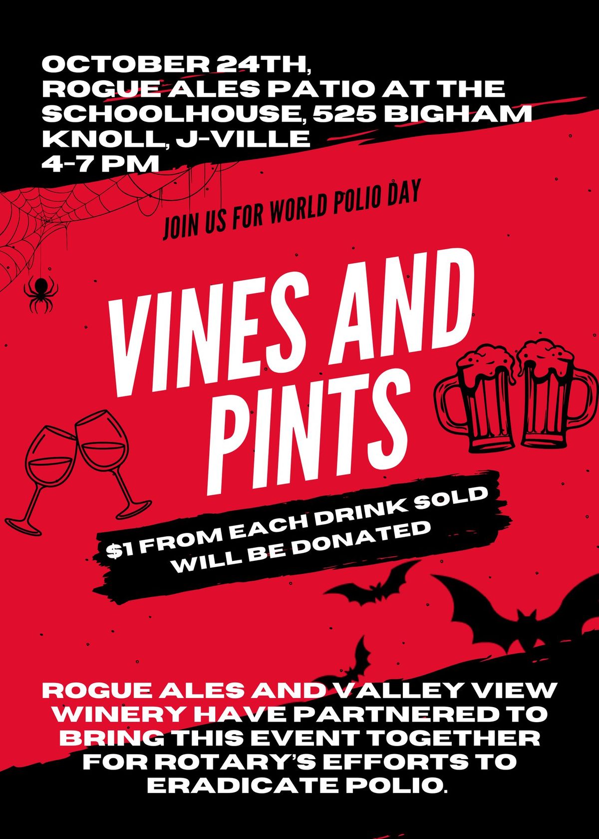 Vines and Pints 