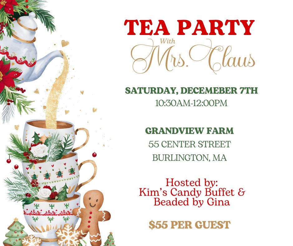 Tea Party with Mrs. Claus 