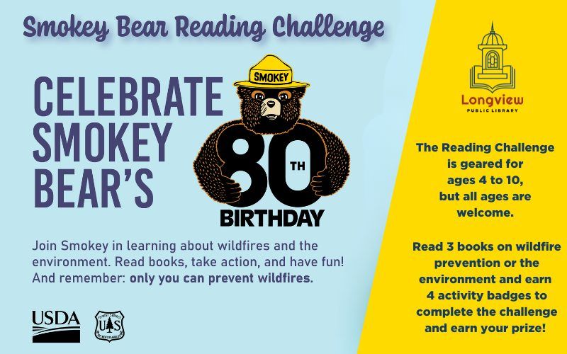 Smokey Bear Reading Challenge