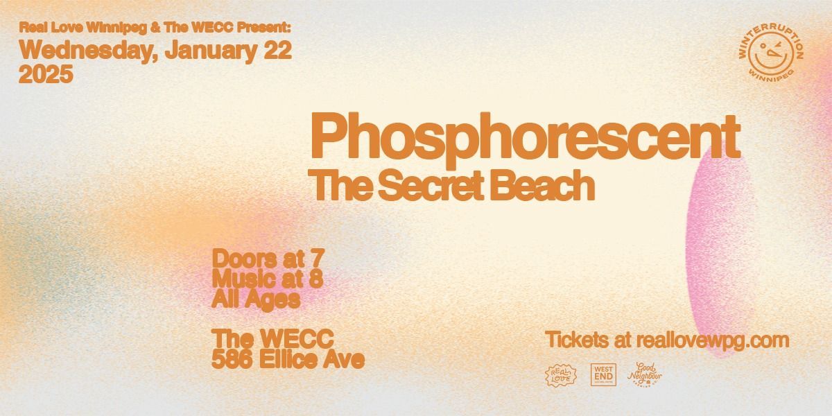 Phosphorescent w\/ The Secret Beach