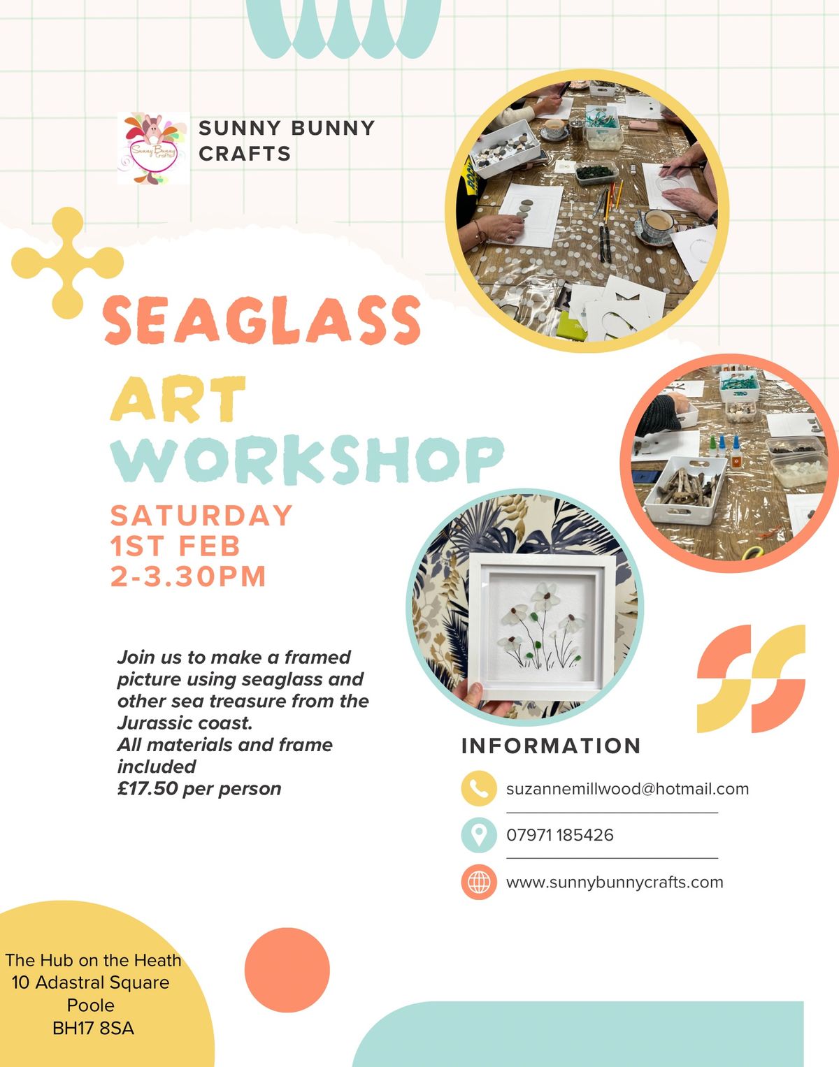 SOLD OUT Seaglass art workshop