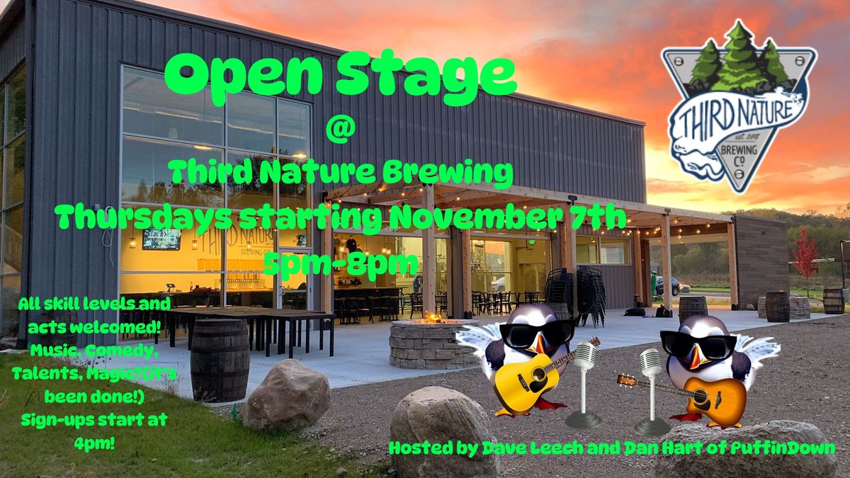 Open Stage @ Third Nature Brewing Company