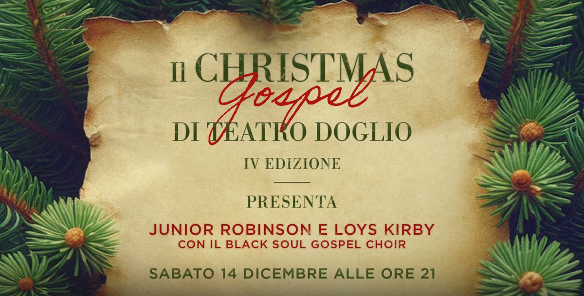 Il Christmas Gospel di Teatro Doglio