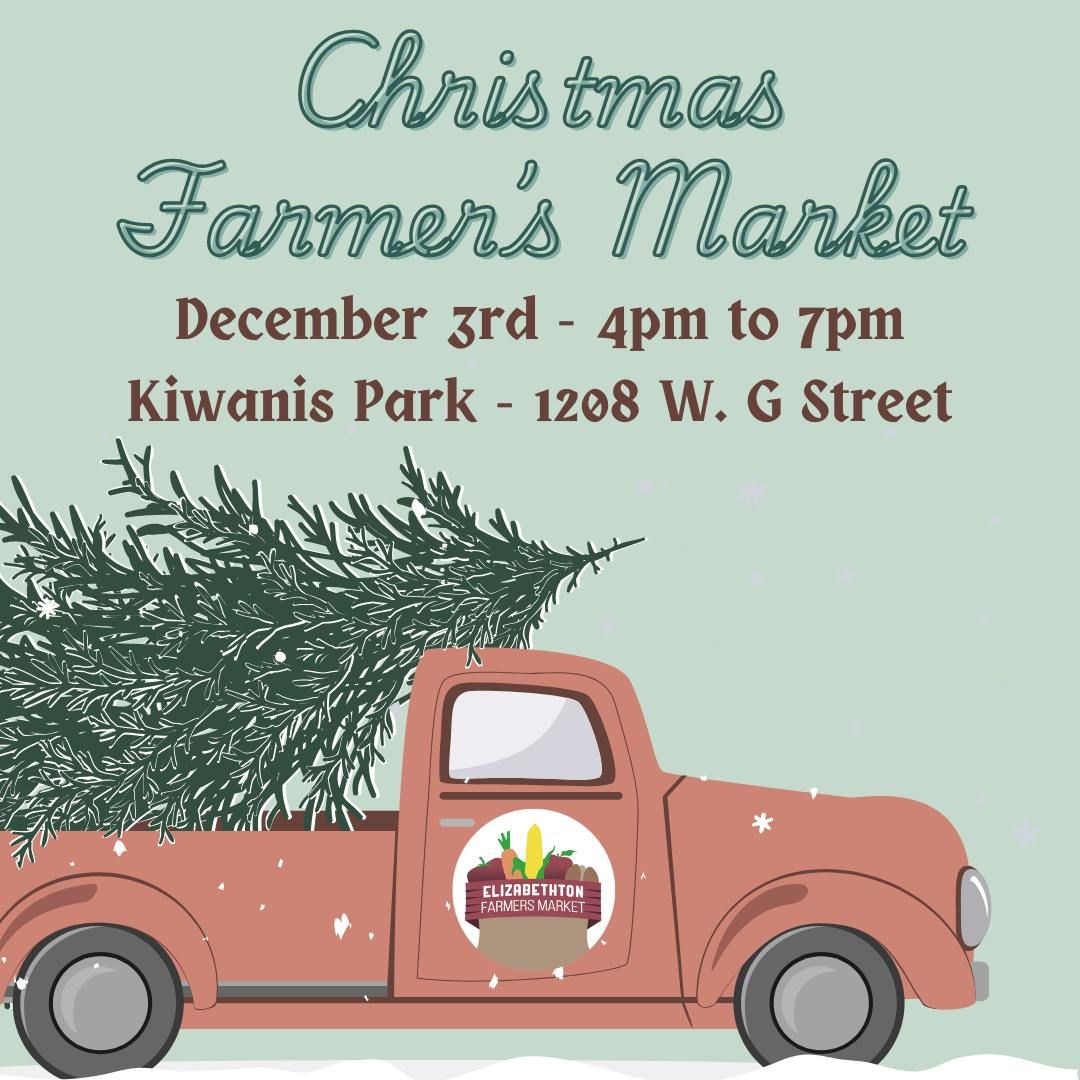 Christmas Farmers Market @ Kiwanis Park