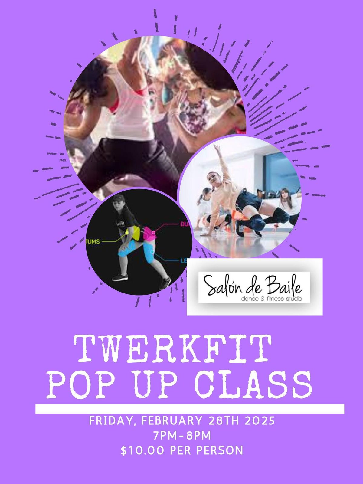 February TwerkFit Pop Up Class at SdeBDanceStudio Pooler, GA