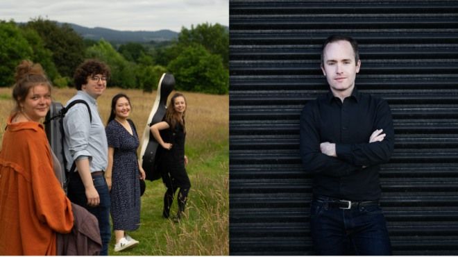 Sunday Concerts: Brompton Quartet & Simon Callaghan + Pre-Concert Recital