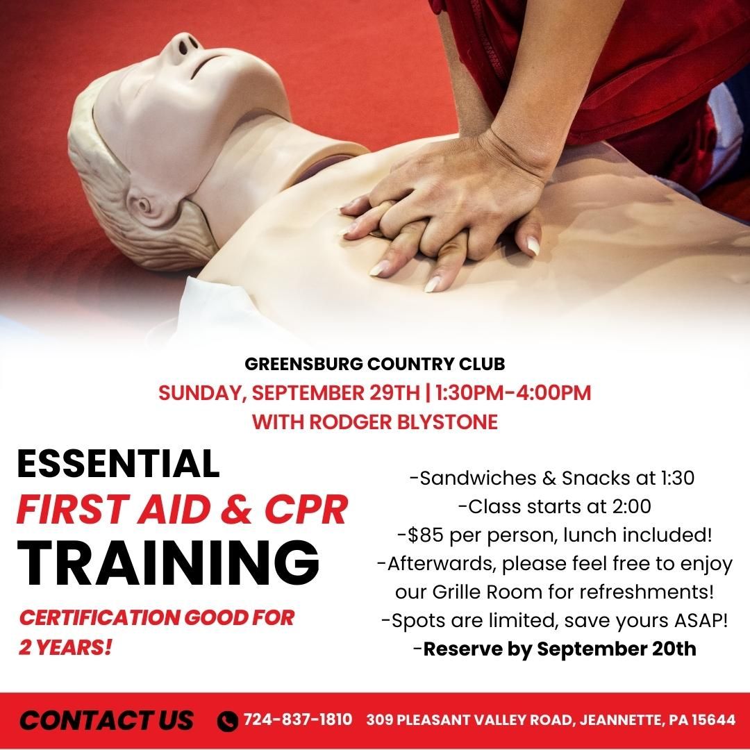 Essential First Aid & CPR Training