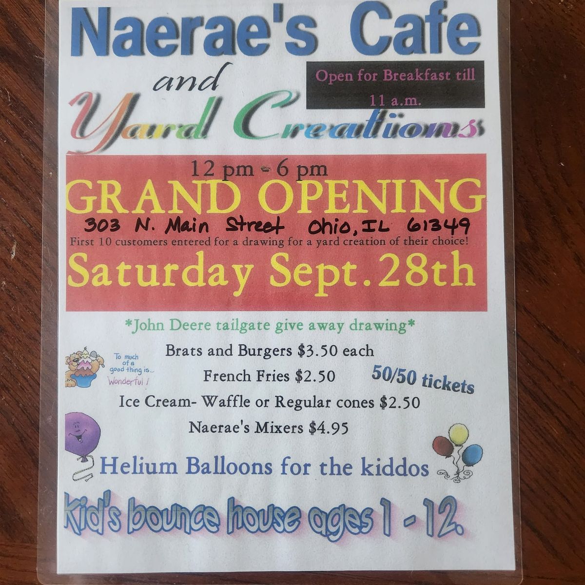 Grand Opening