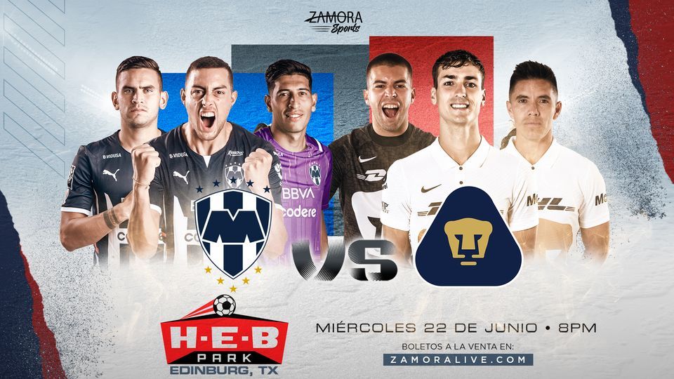 RAYADOS VS PUMAS - MCALLEN, H-E-B Park, Edinburg, 22 June 2022