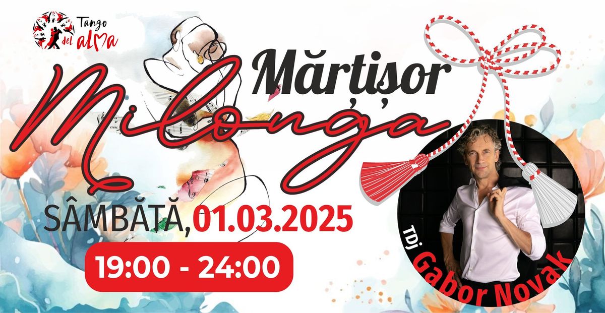 Milonga M\u0103r\u021bi\u0219or la Tango del Alma | S\u00e2mb\u0103t\u0103, 1 martie | 19:00 - 24:00