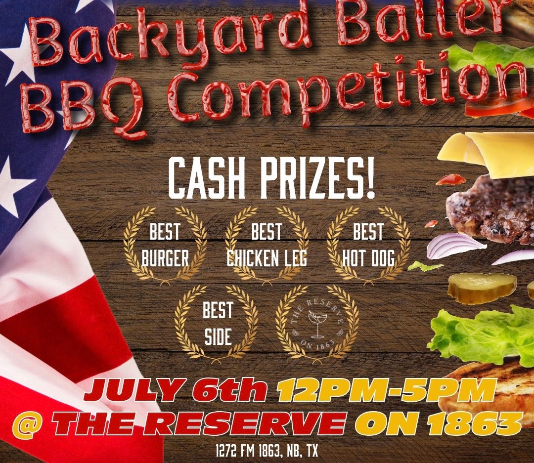Back Yard Ballers Charity BBQ Competition