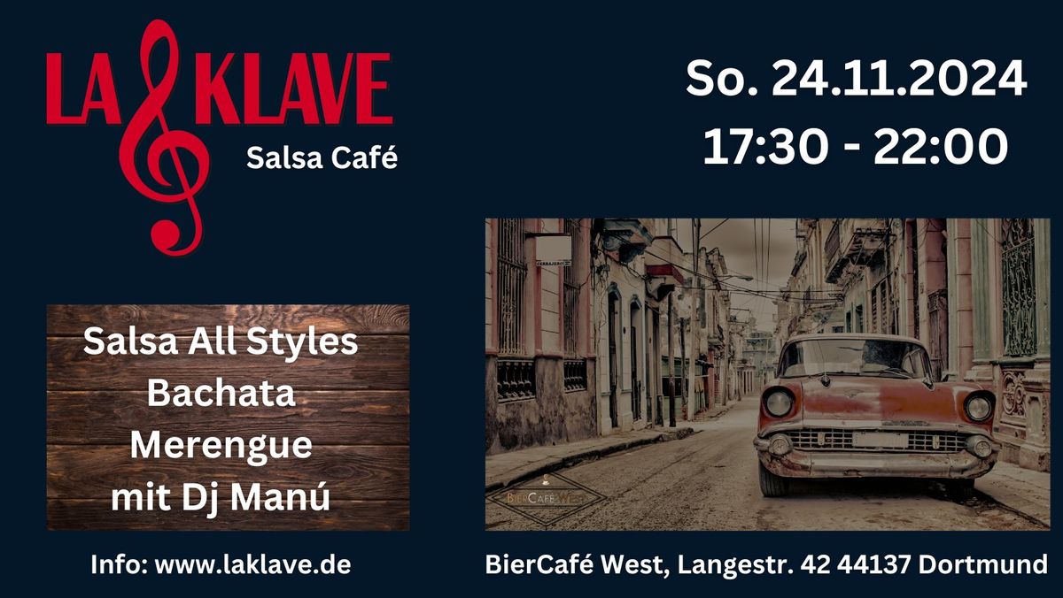 La Klave Salsa Caf\u00e9 im BierCaf\u00e9 West!