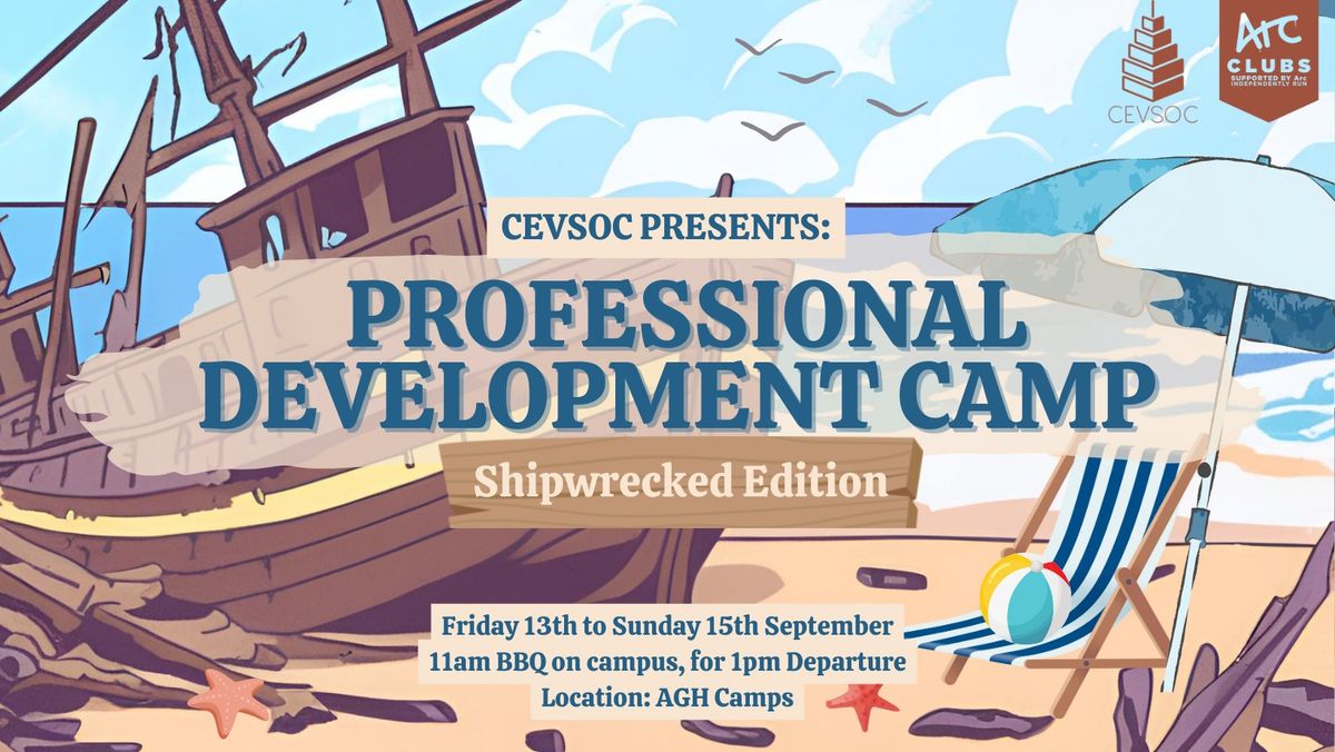 CEVSOC Presents: Professional Development Camp