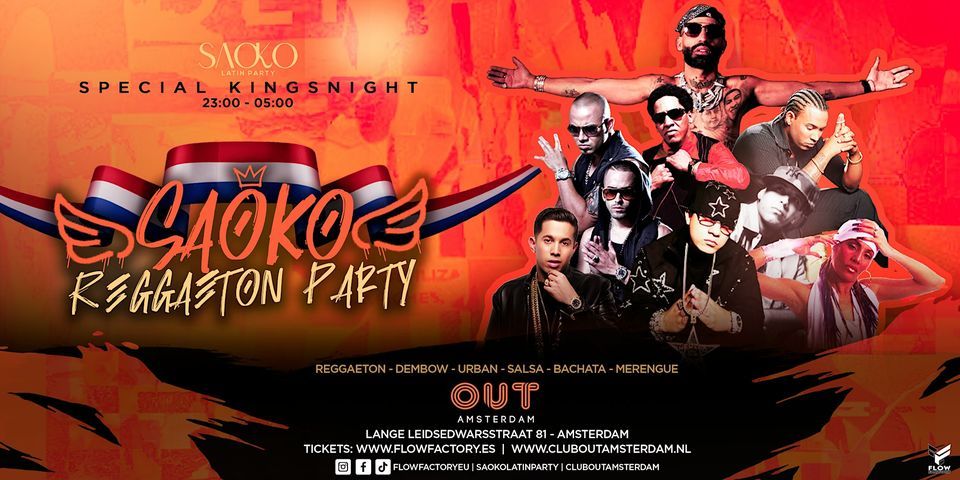 KingsNight: Saoko Reggaeton Party