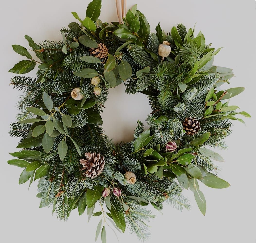 Traditional Christmas Wreath Making with Grow73