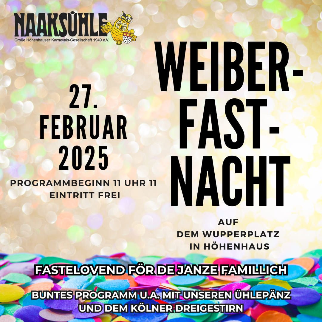 Weiberfastnacht 